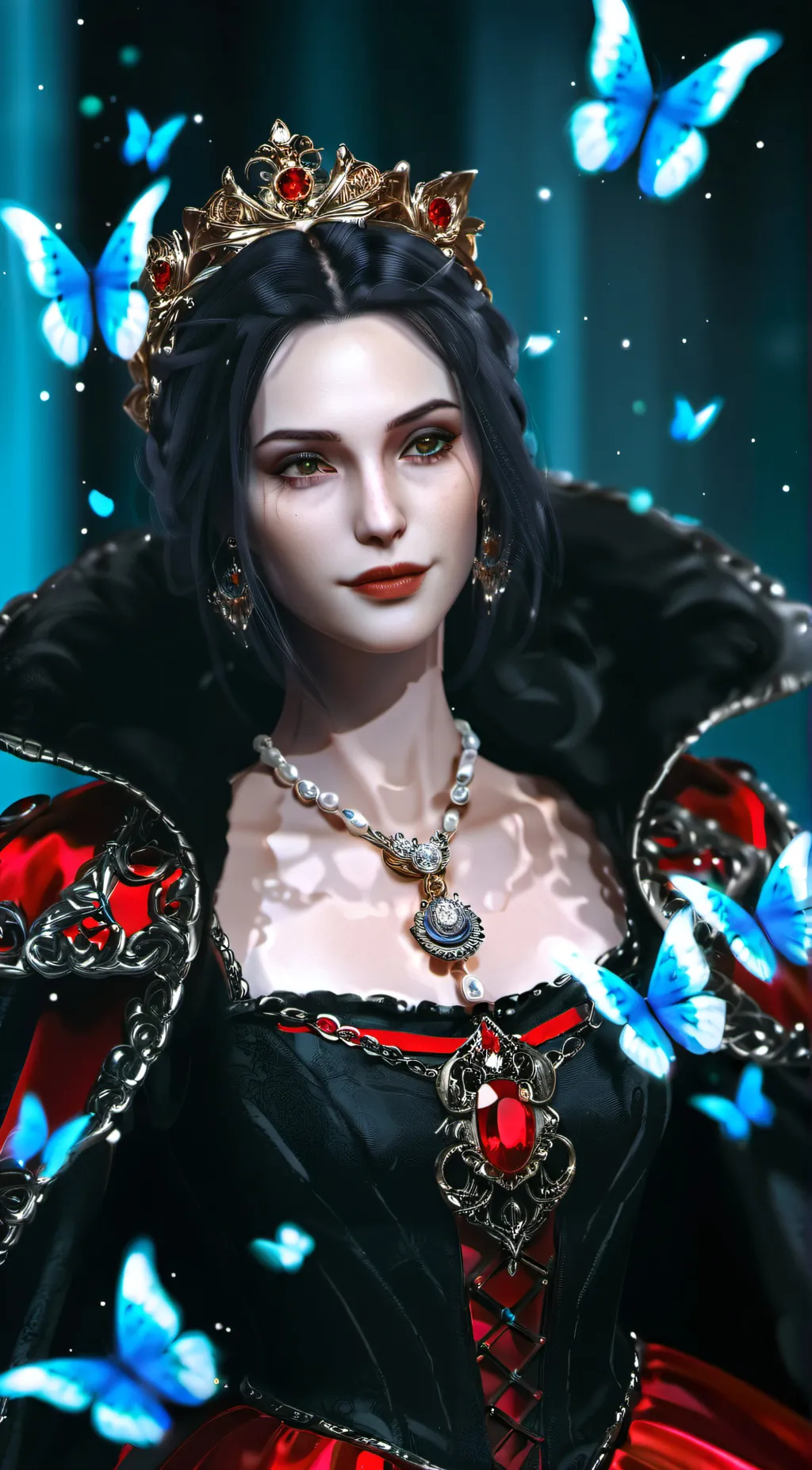 ai character: Queen Jennifer background