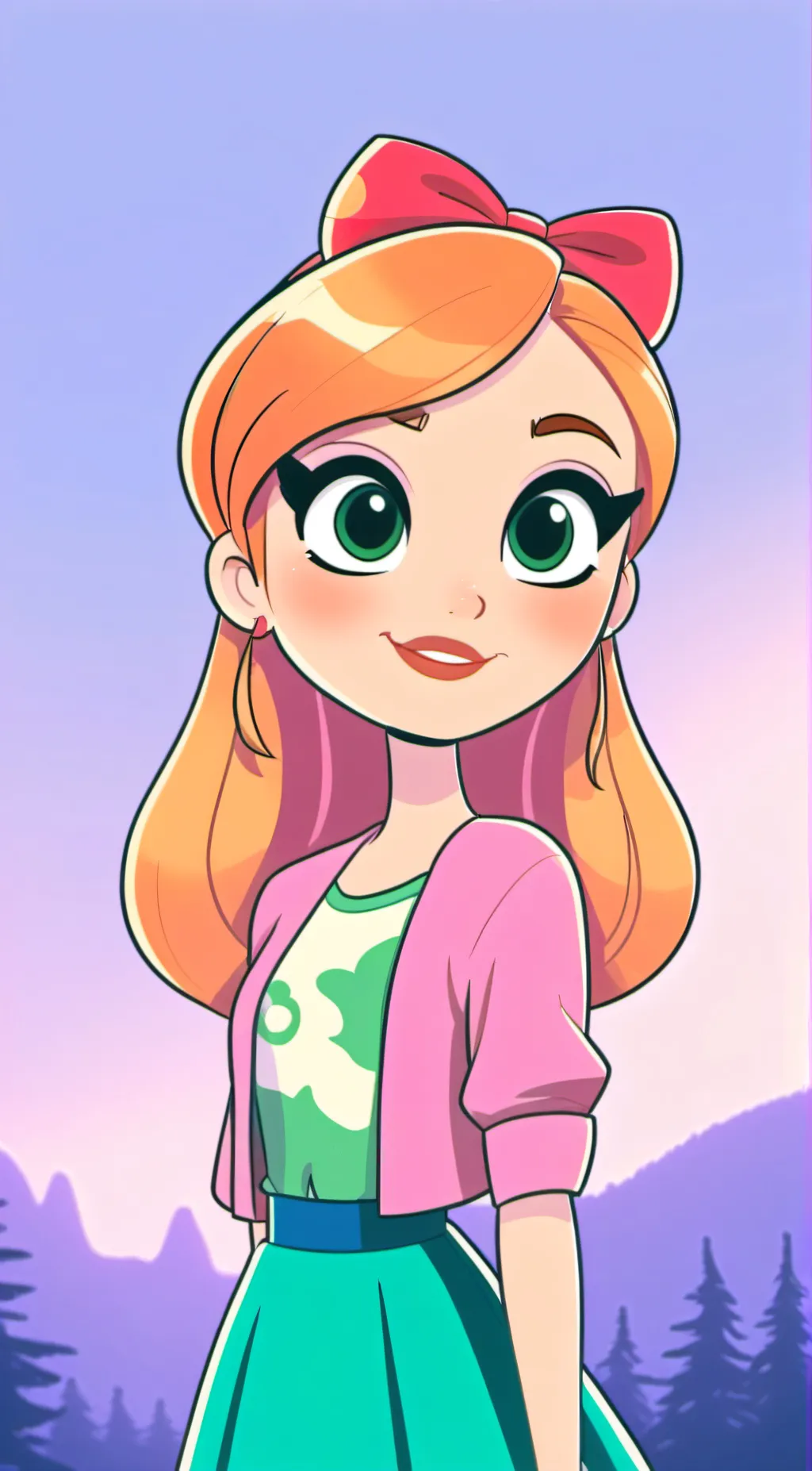 ai character: Elizabeth afton  background