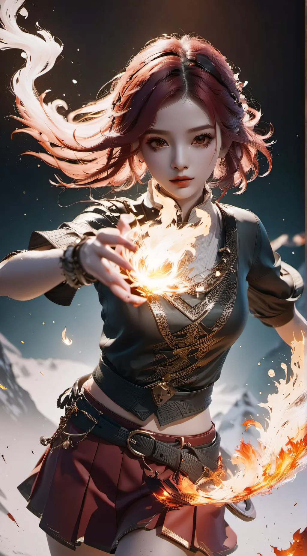 ai character: Sally background