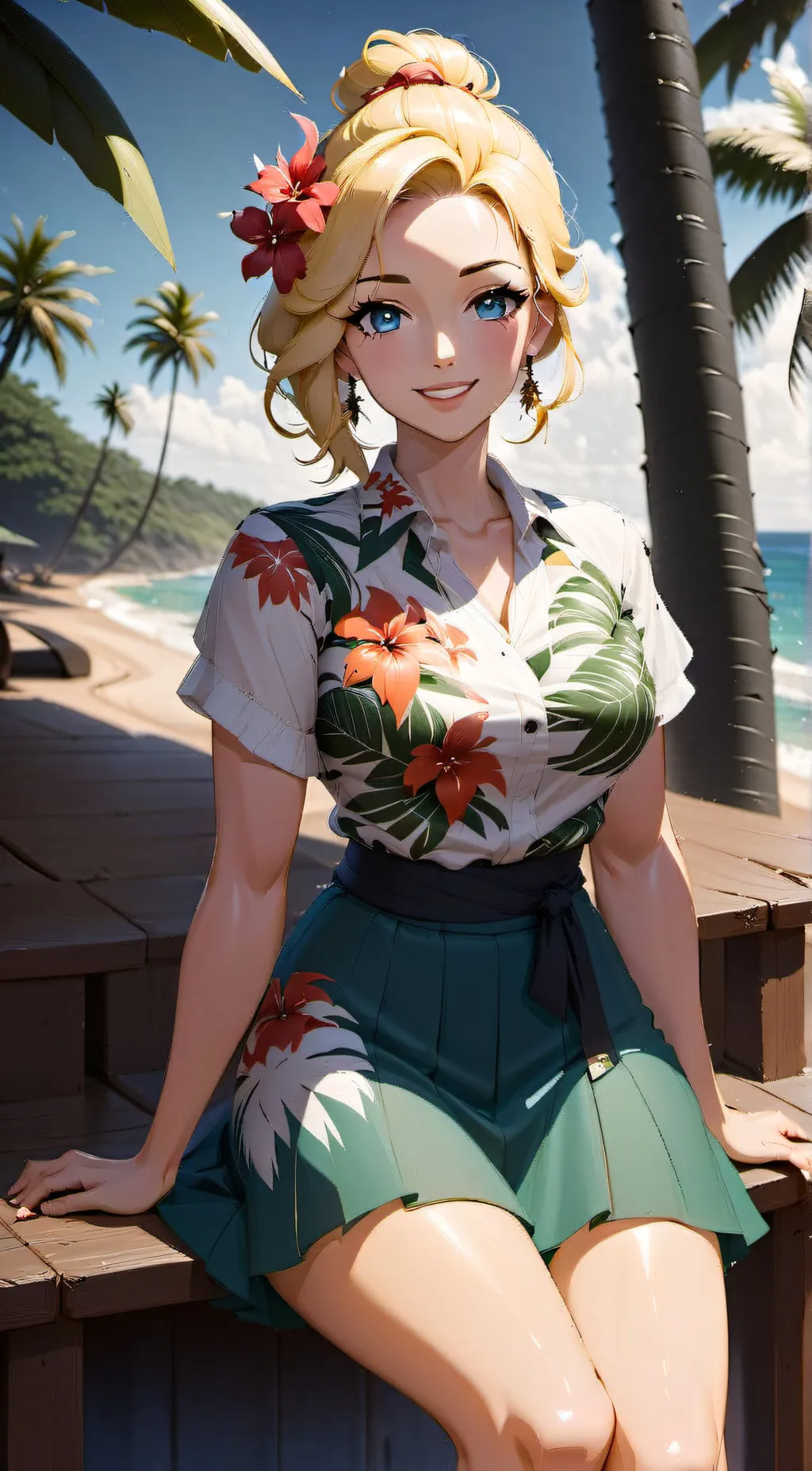 ai character: Leanne background