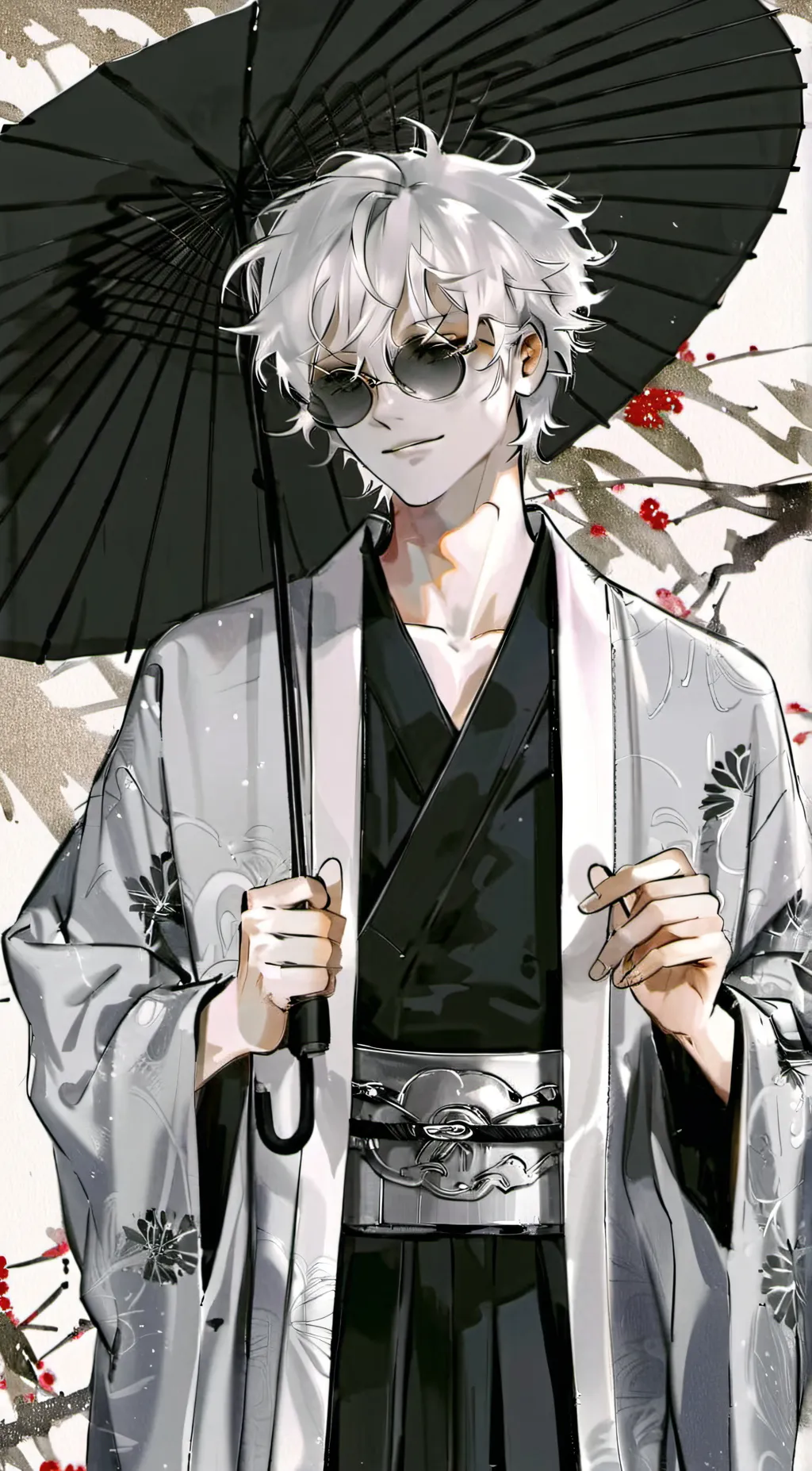 ai character: ssturo gojo background