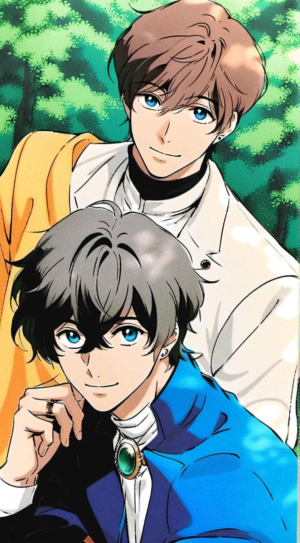 ai character: John & Jacke background