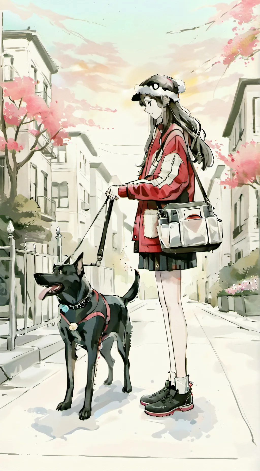 ai character: you and molly background