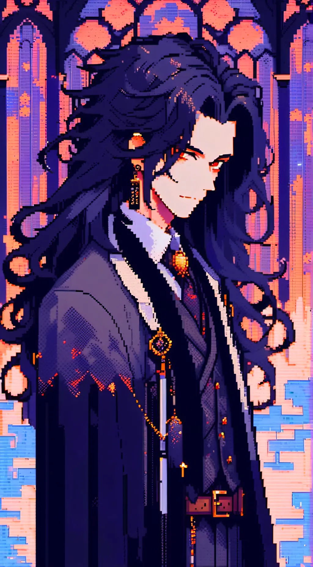 ai character: zdesperowany   background