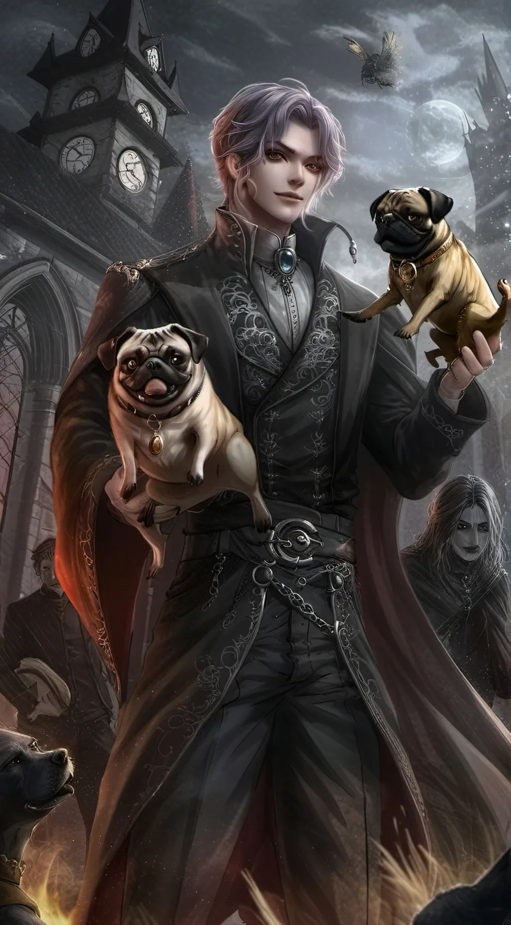 ai character: puger/puggs(human) background