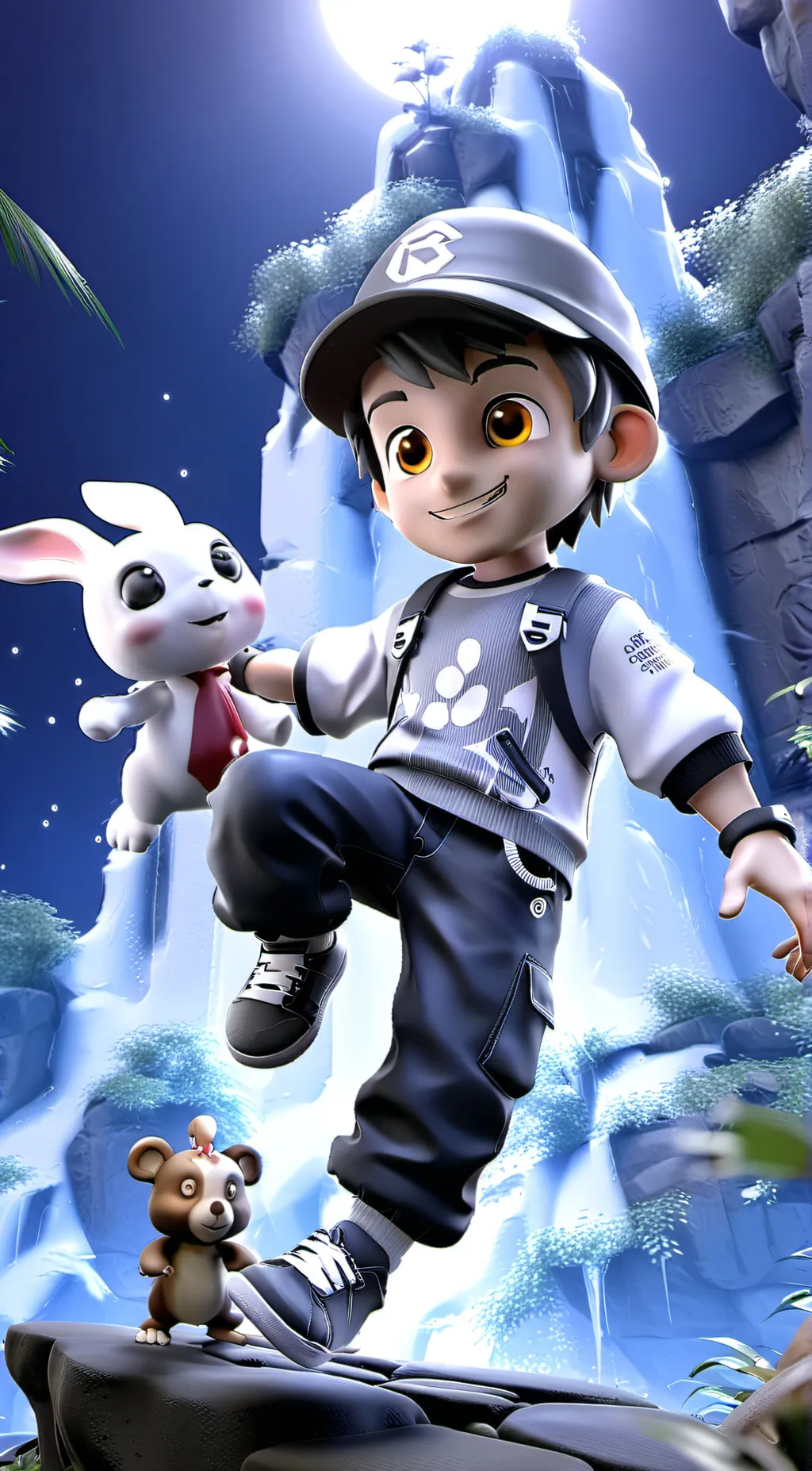 ai character: Halloween Riggy background