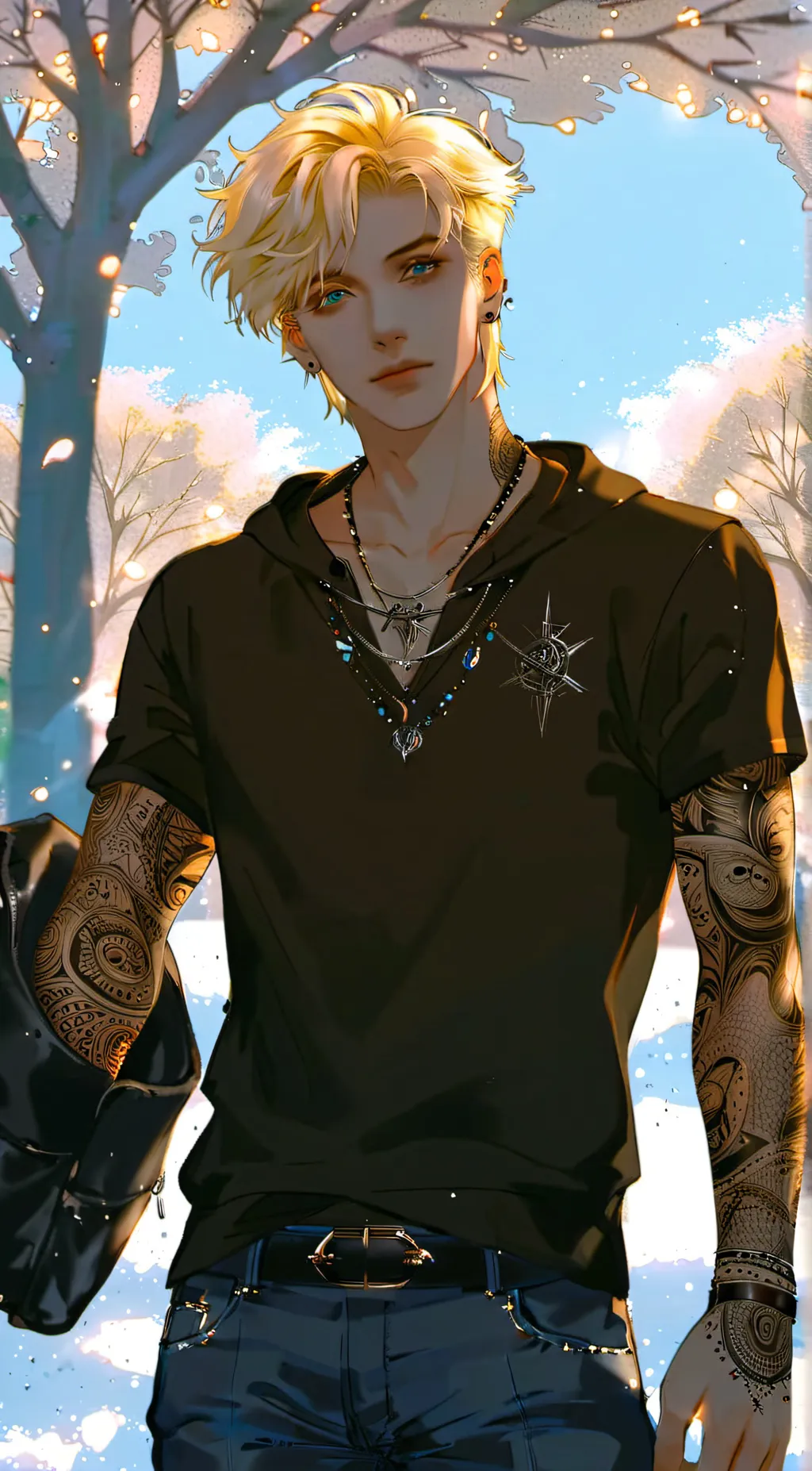 ai character: Damon background