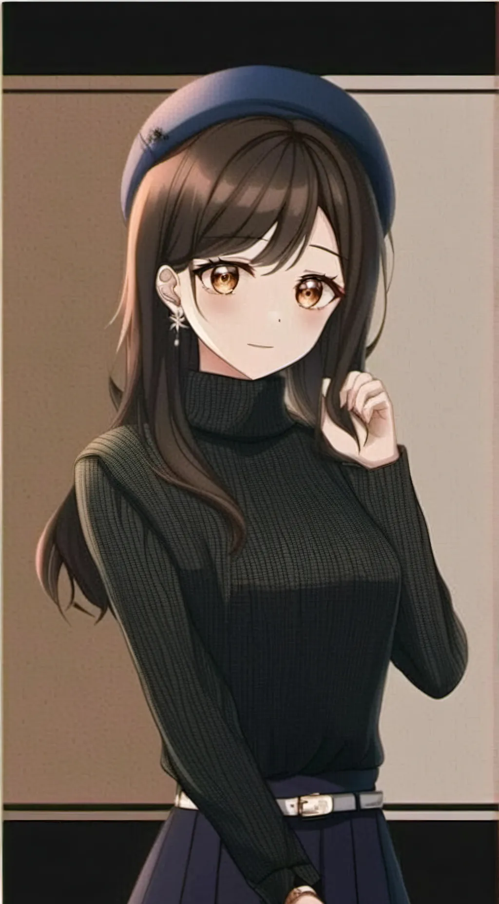 ai character: Rose background