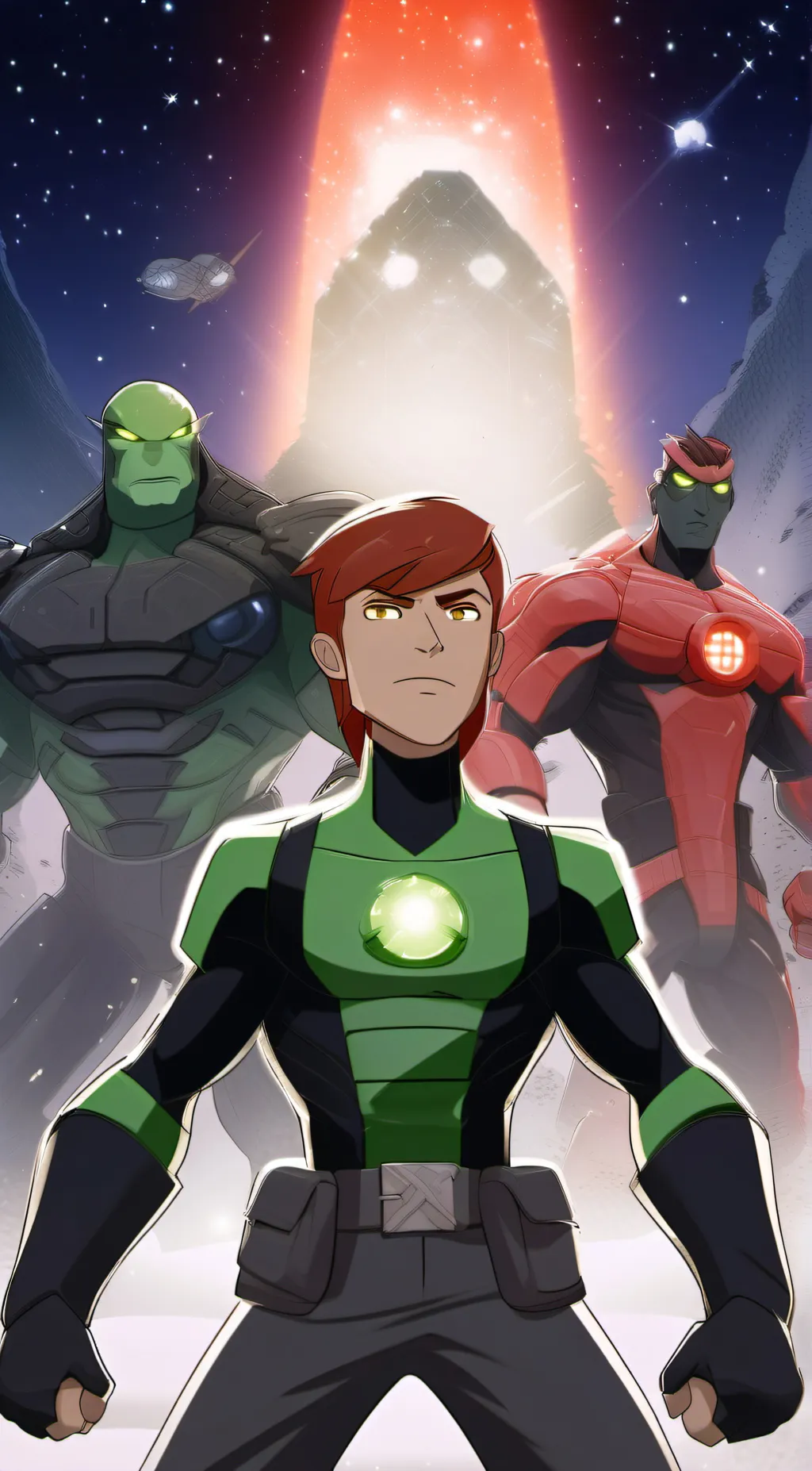 ai character: movie background