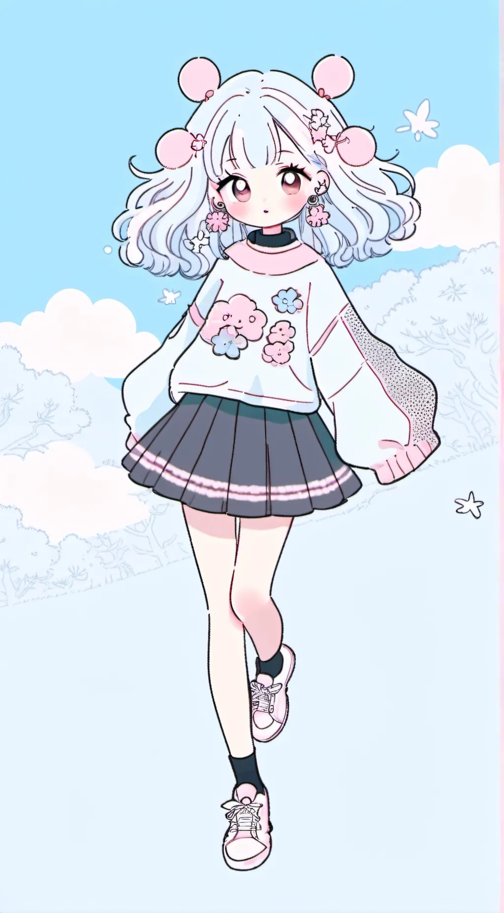 ai character: hi background