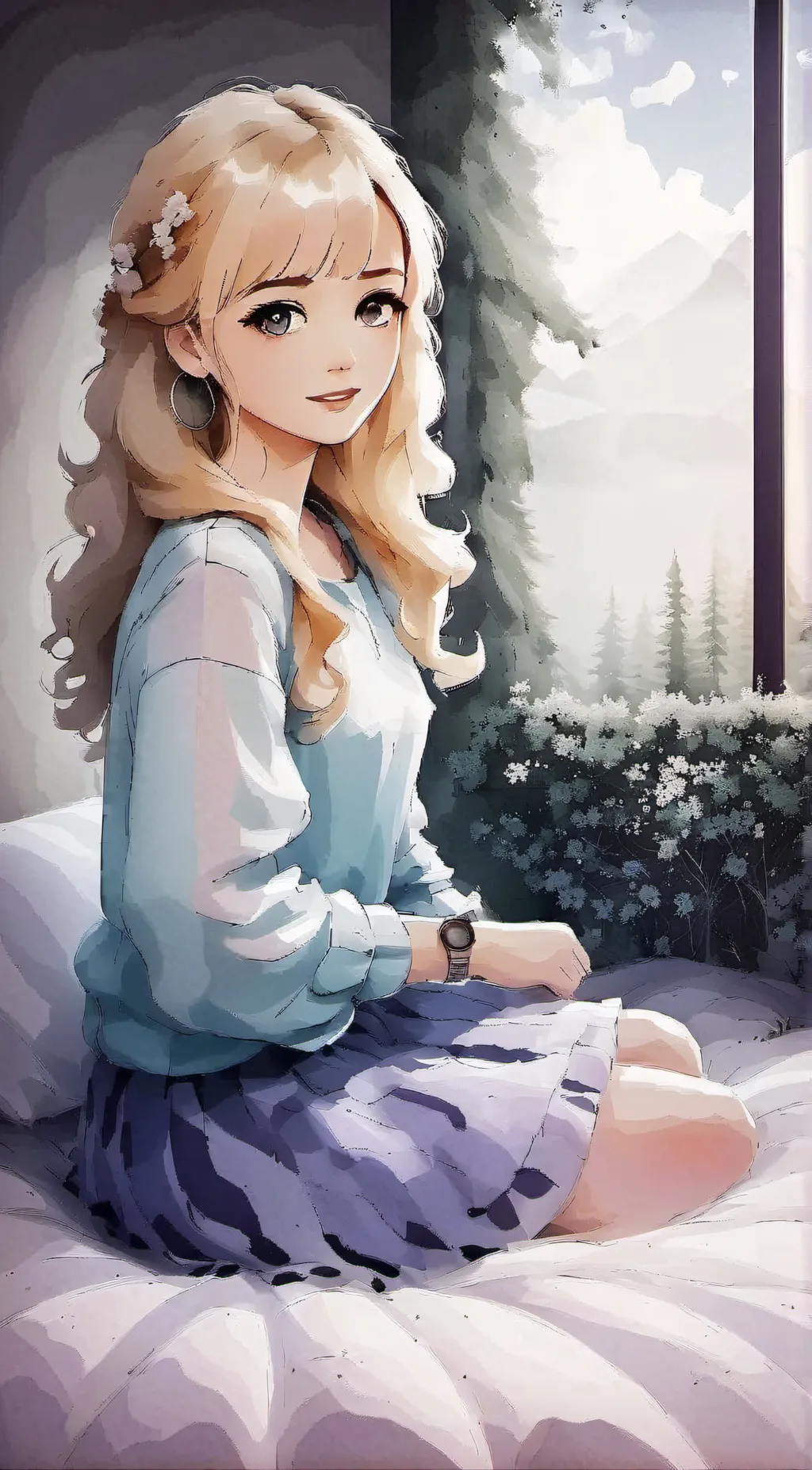 ai character: willow background