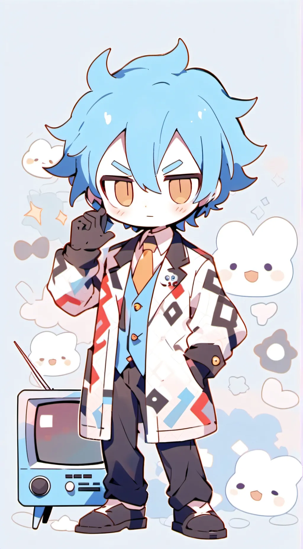 ai character: Vox background