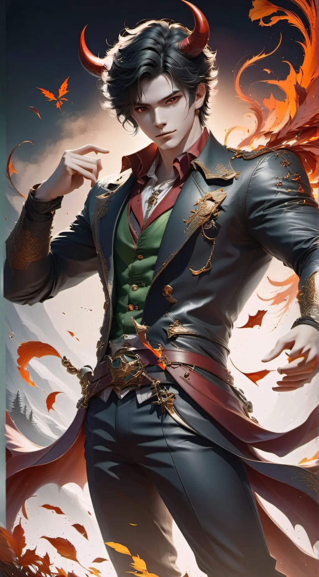 ai character: Kai background