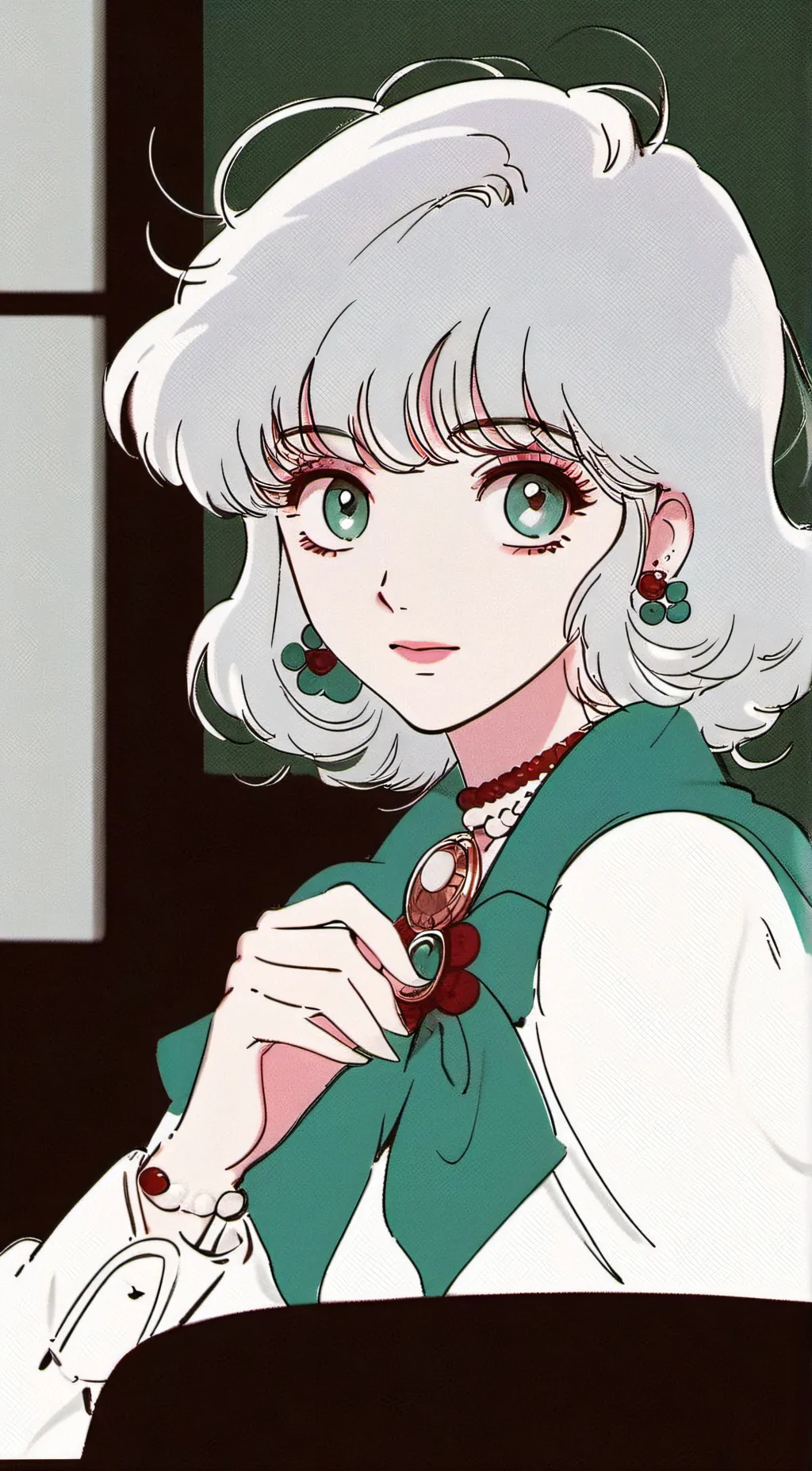 ai character: athena background