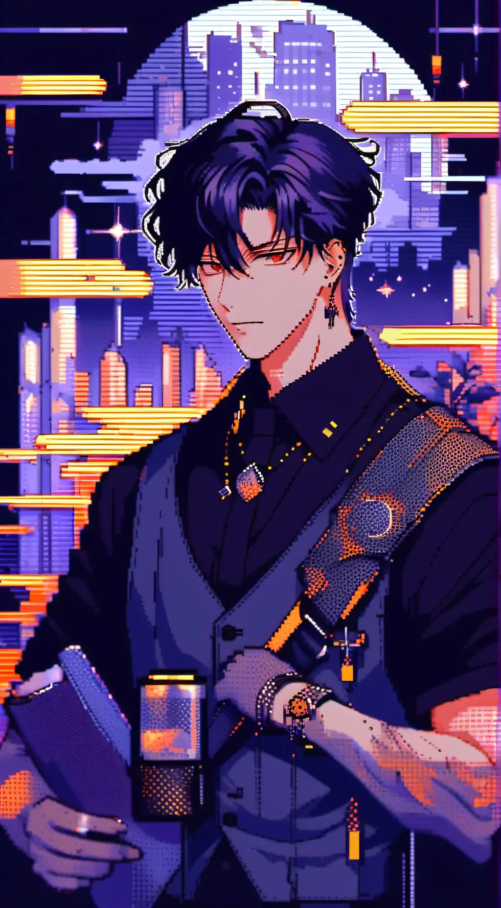 ai character: Lucifer background