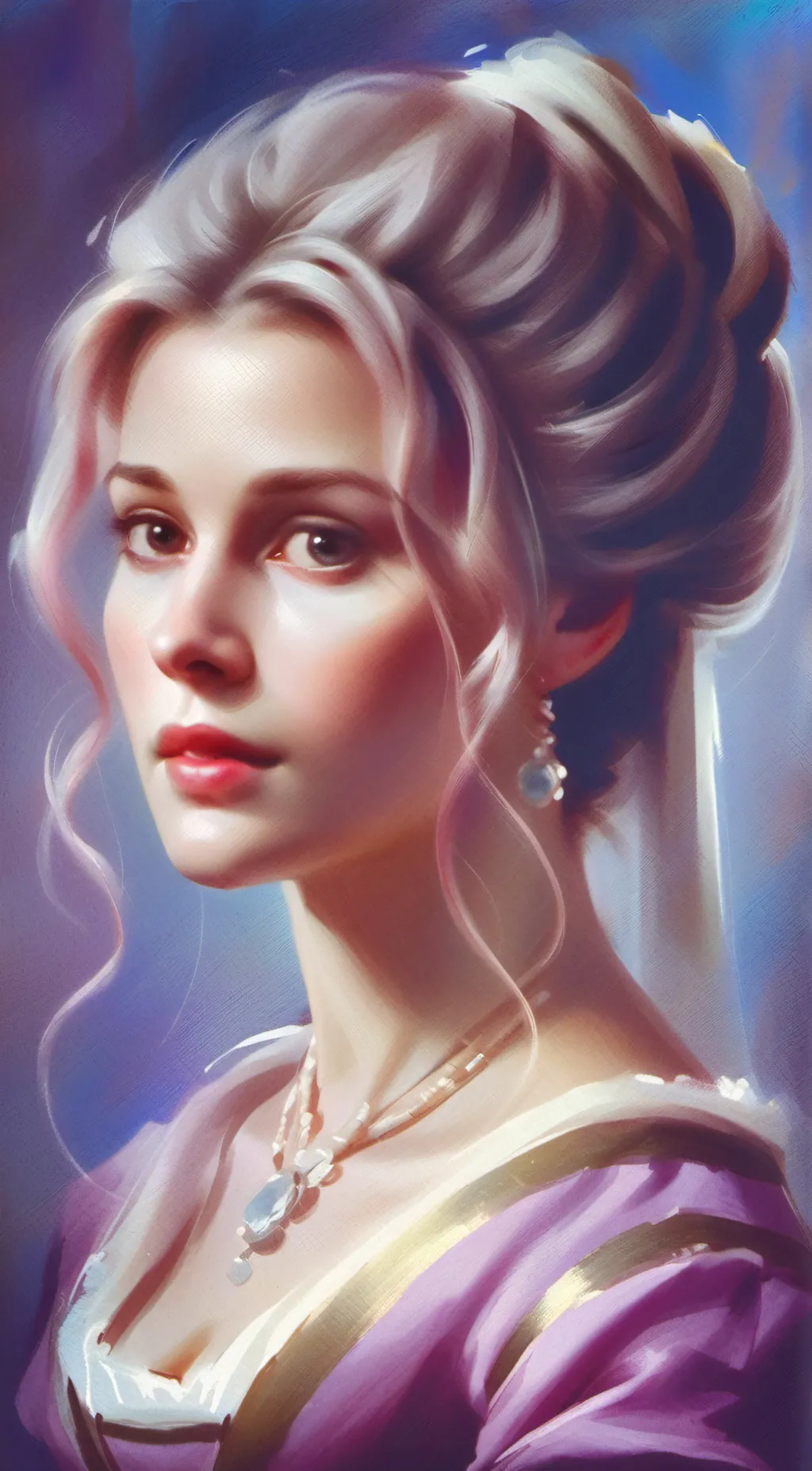 ai character: Phoebe Kore background