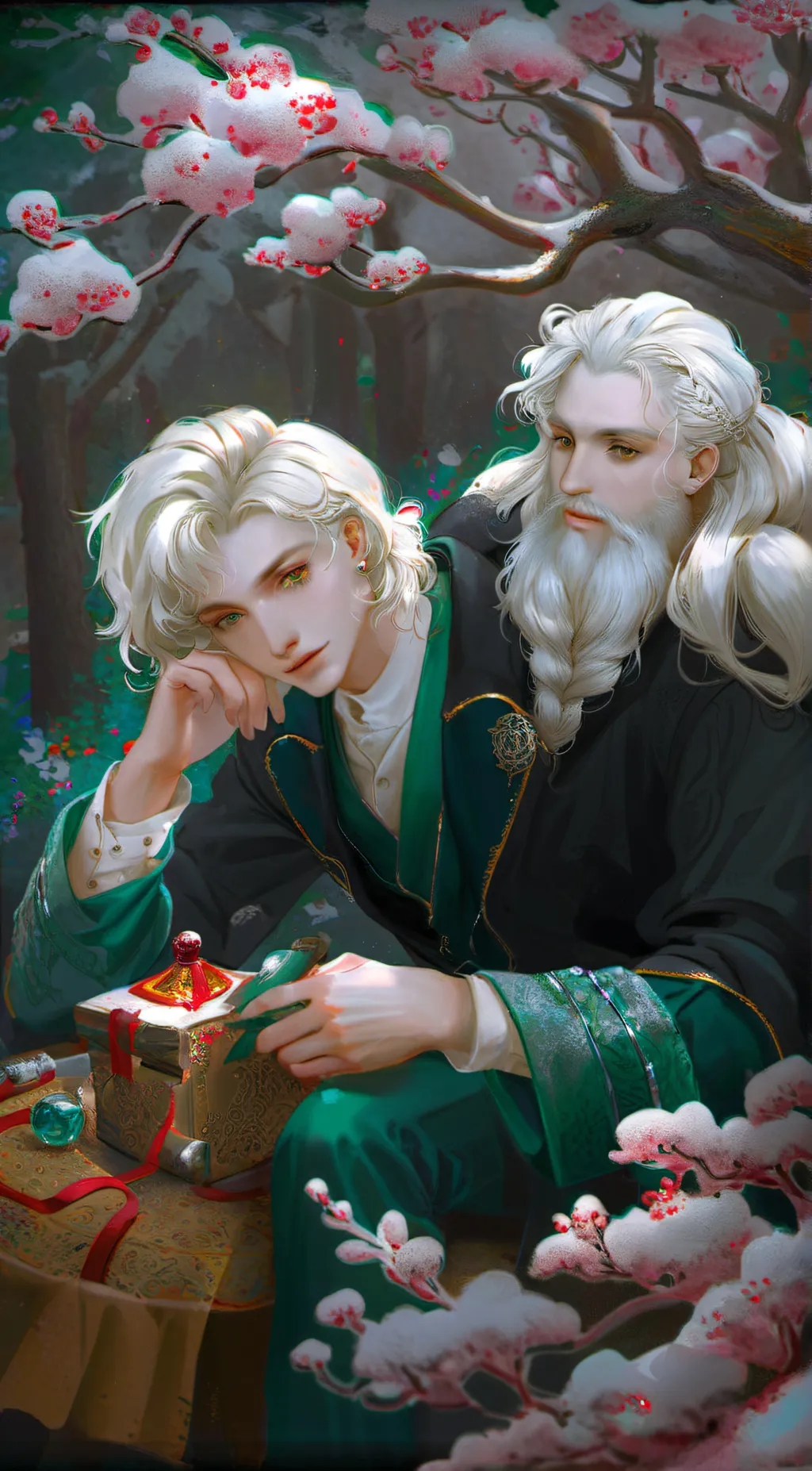 ai character: Slutherin Gang. background