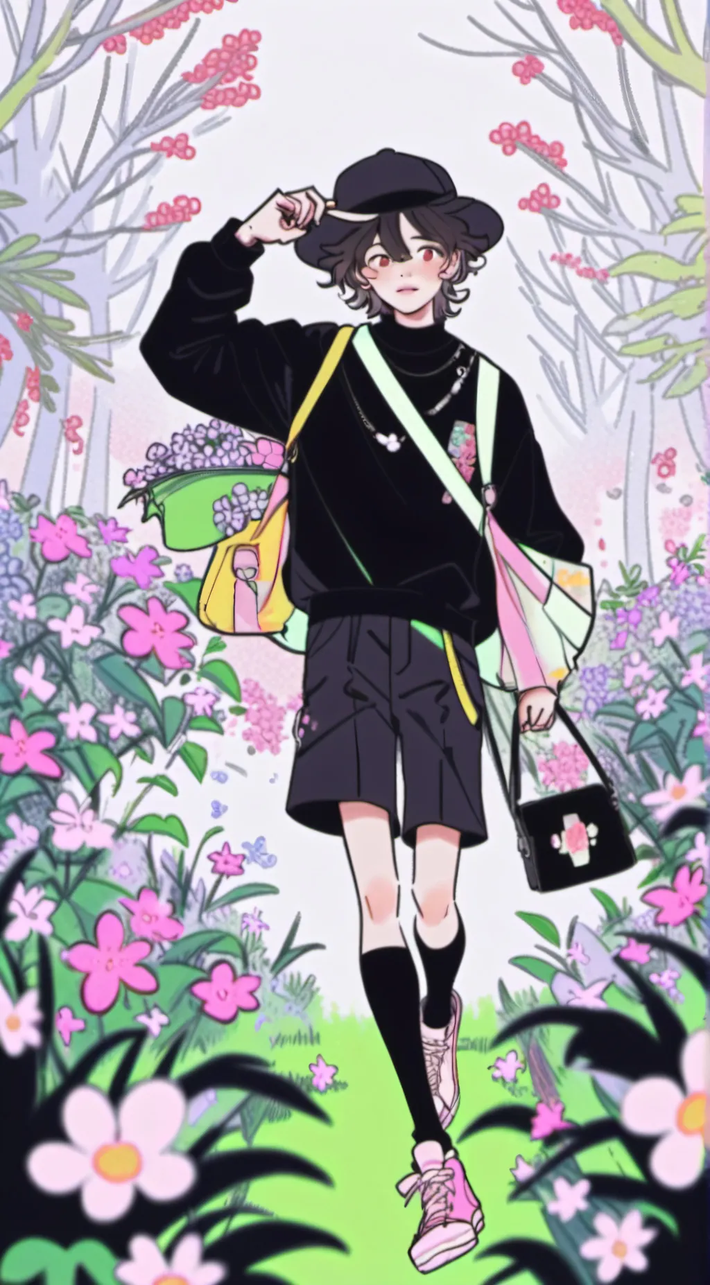 ai character: Leo background