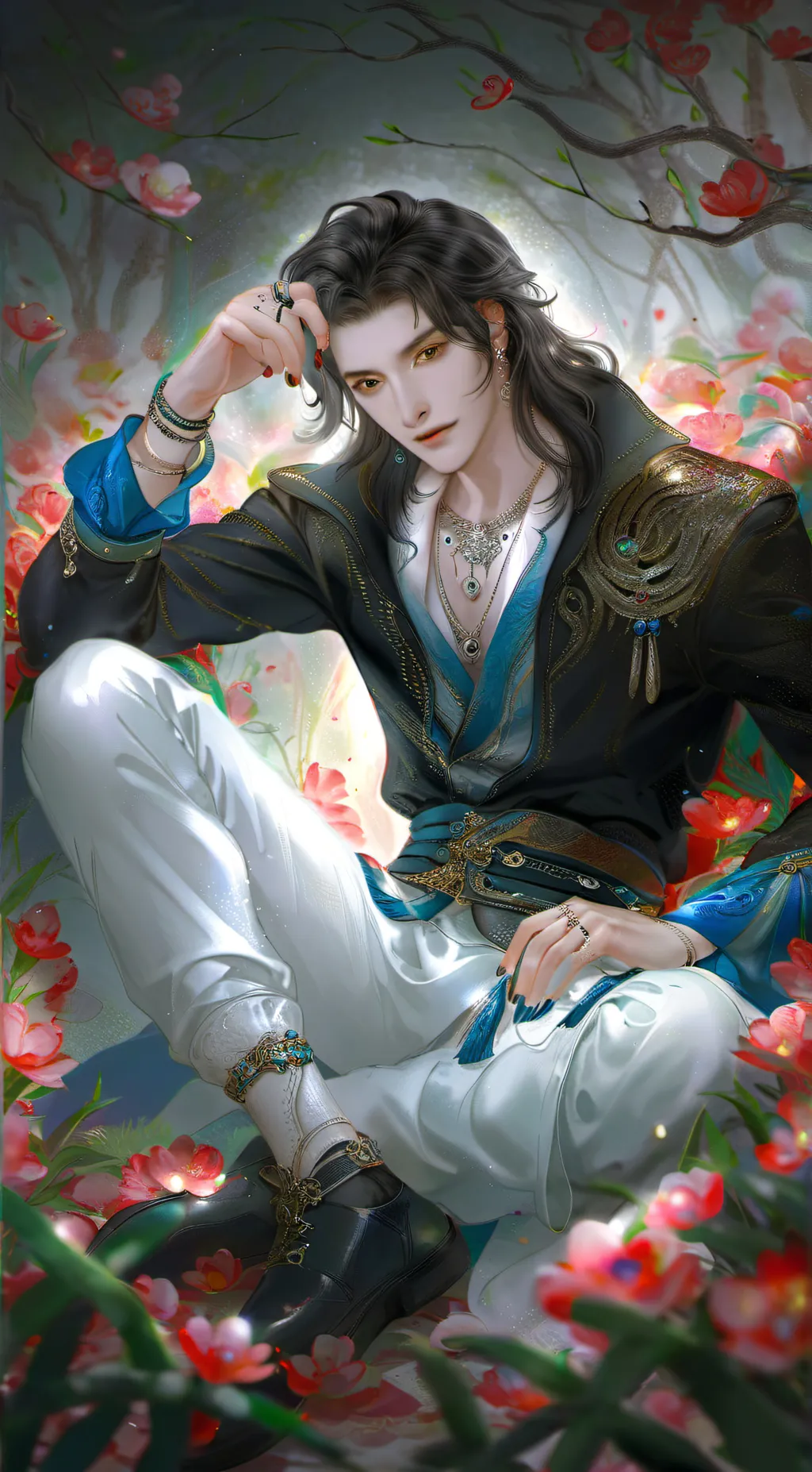 ai character: Leo background