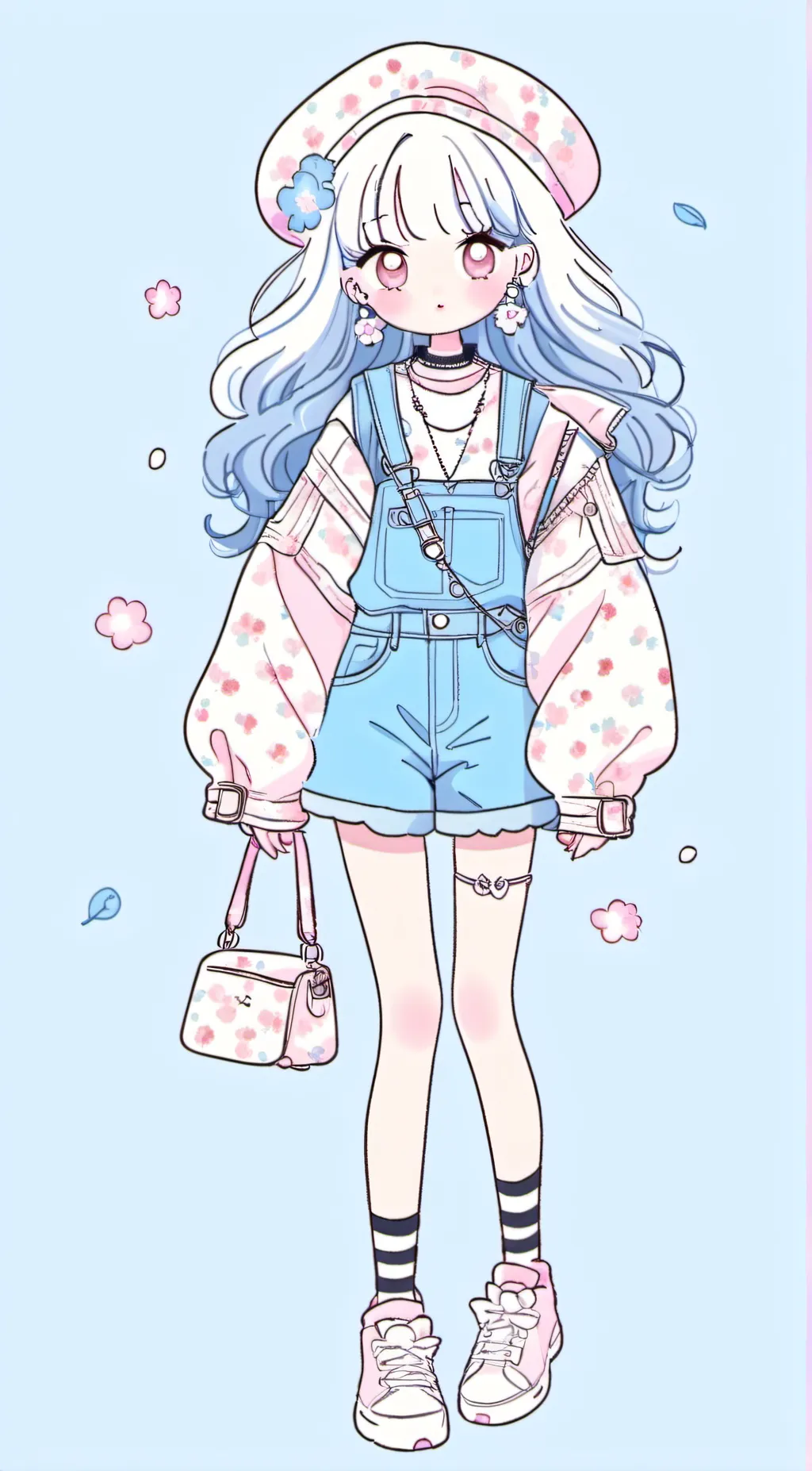 ai character: Sunflower  background