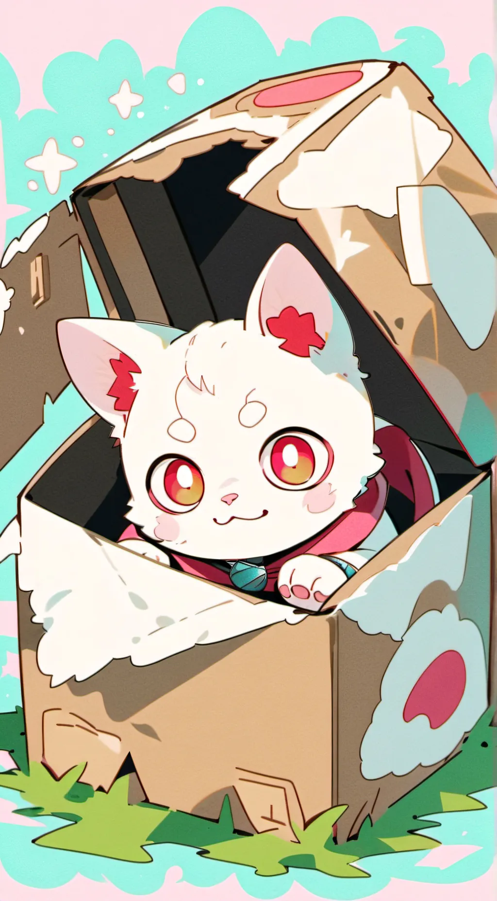 ai character: Whatever u name it background