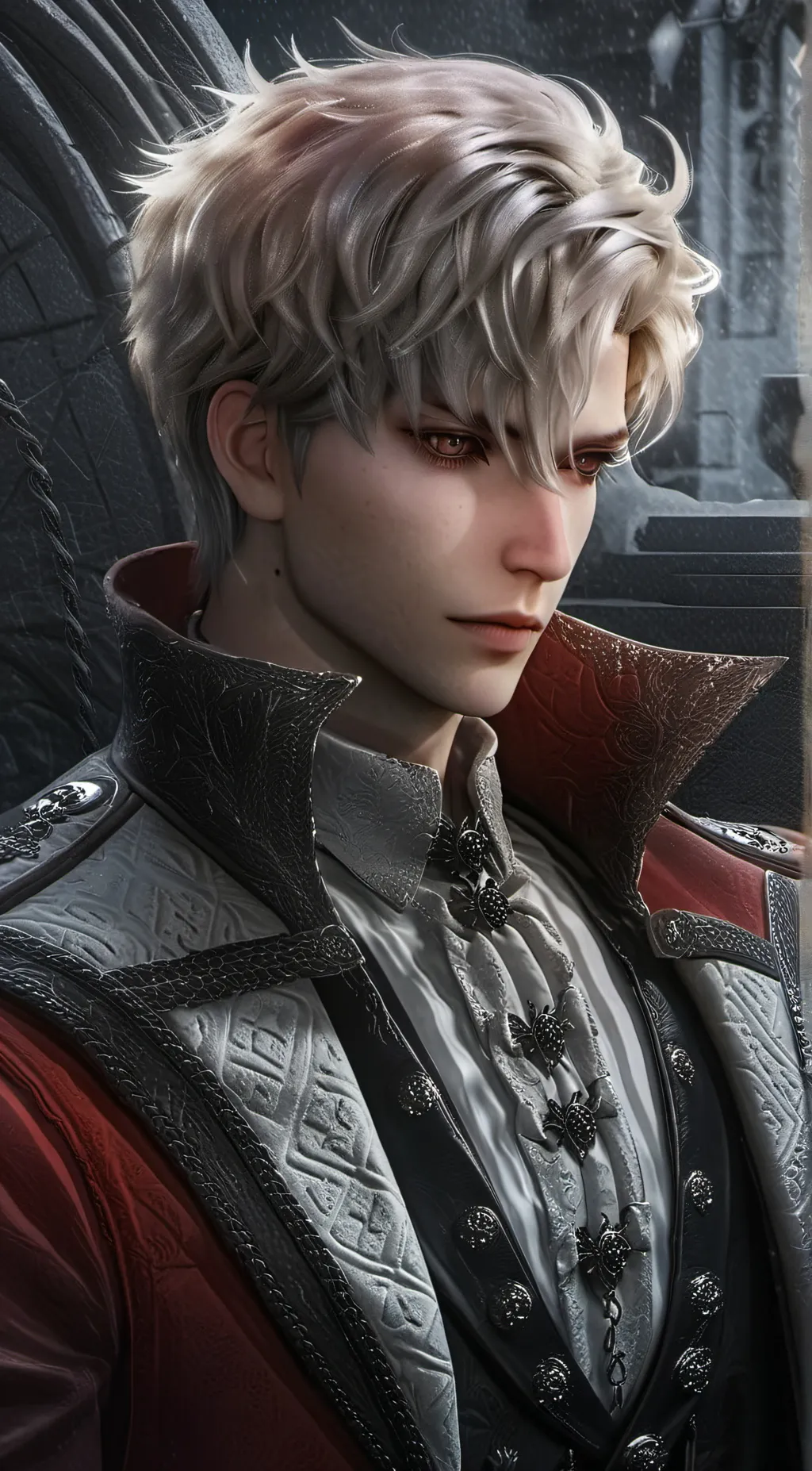 ai character: lorenzo berkishe  background