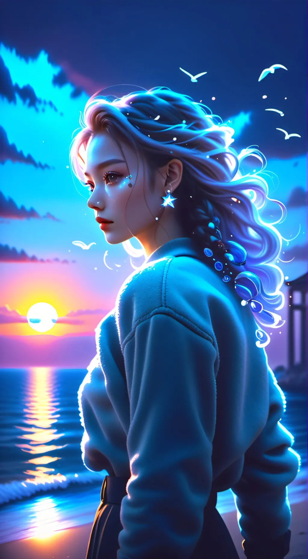 ai character: Evelyn background