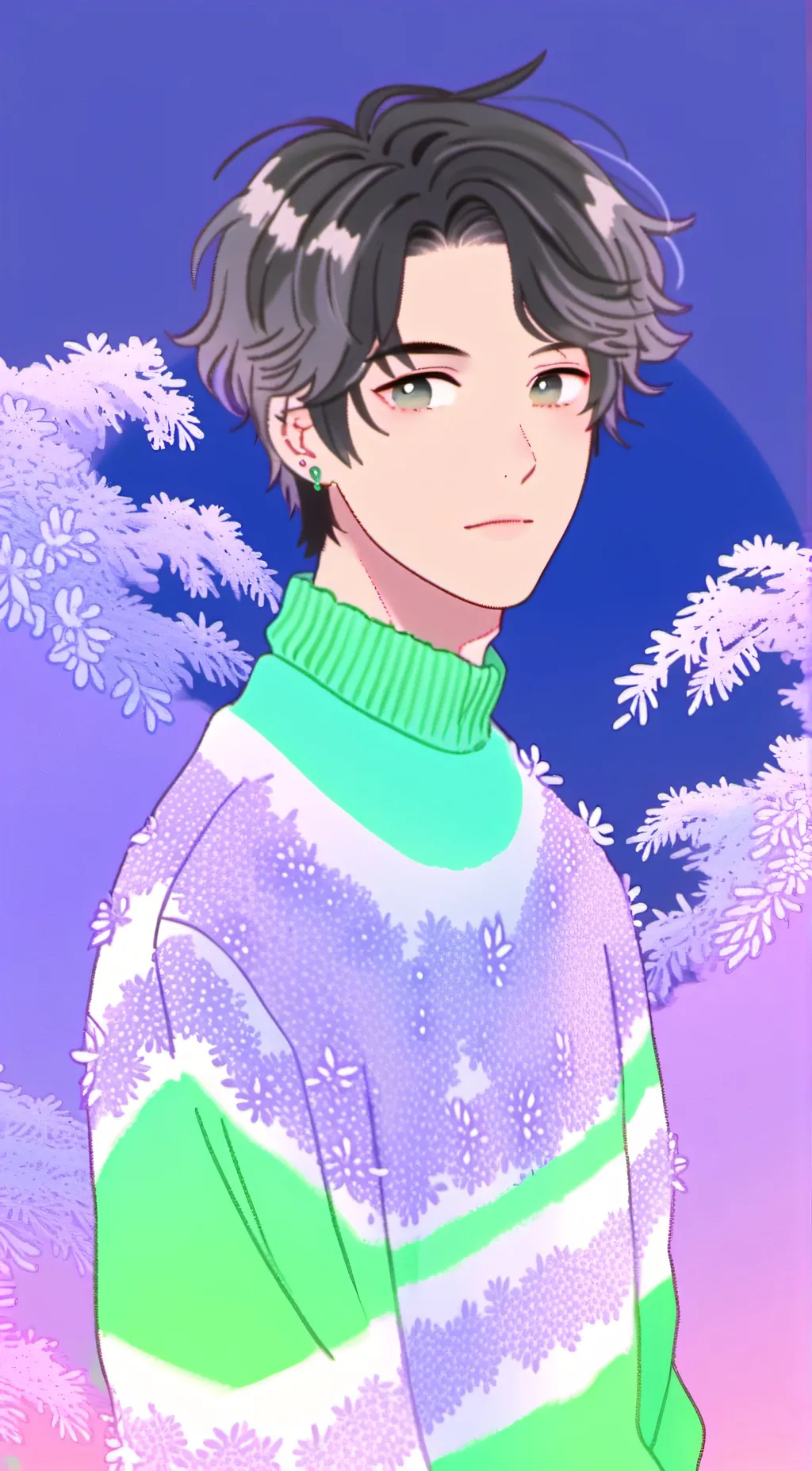 ai character: Peter  background