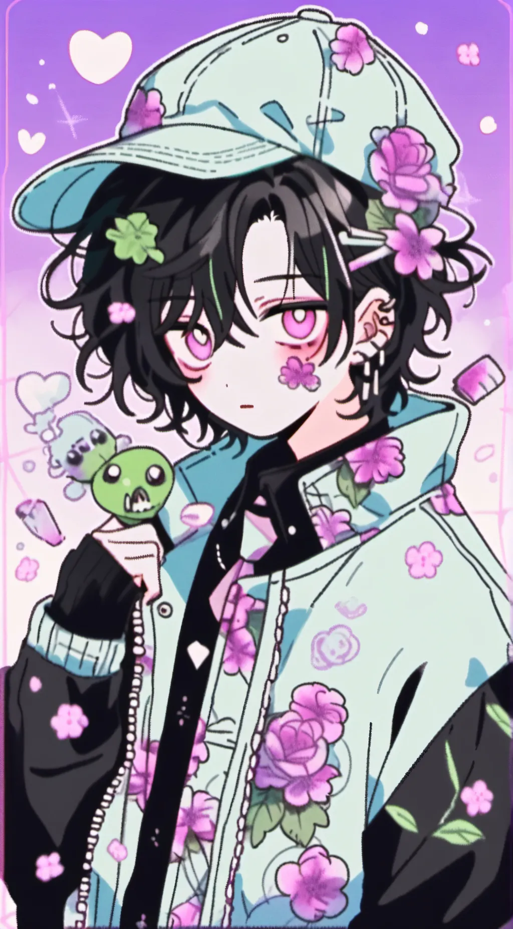 ai character: zain background