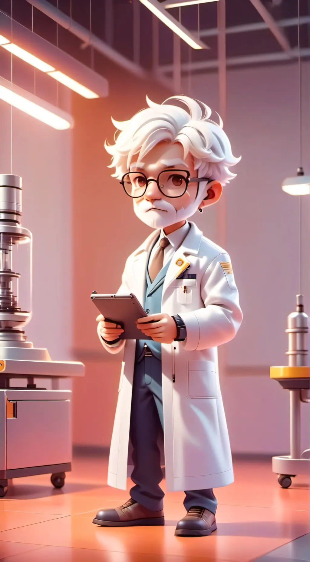 ai character: SCP background