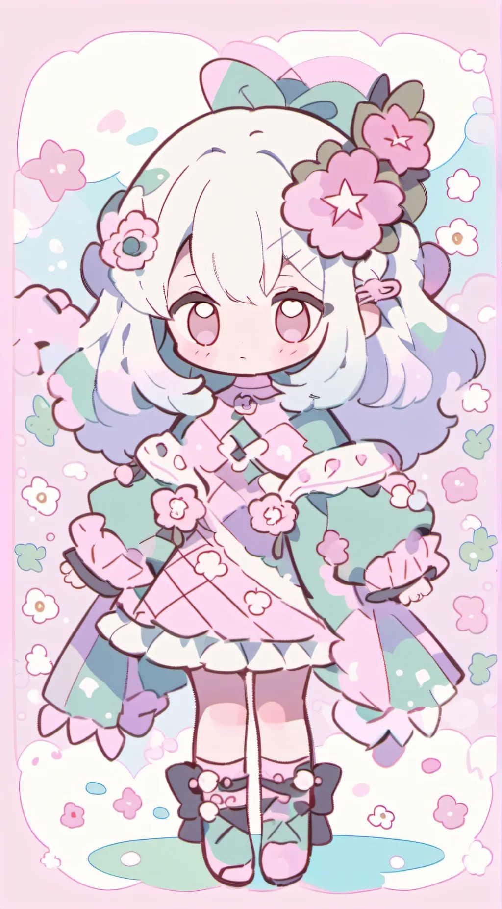 ai character: Lilly background