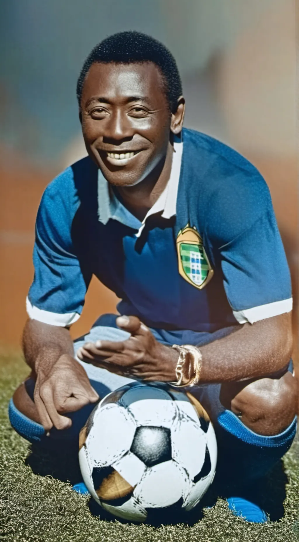 ai character: Pele background