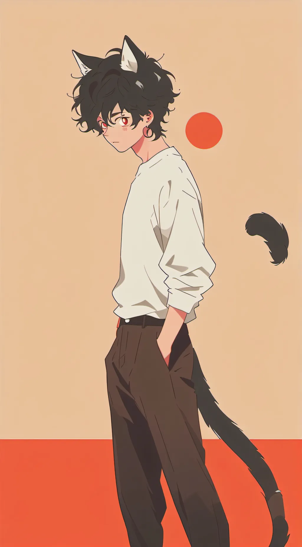 ai character: deku background