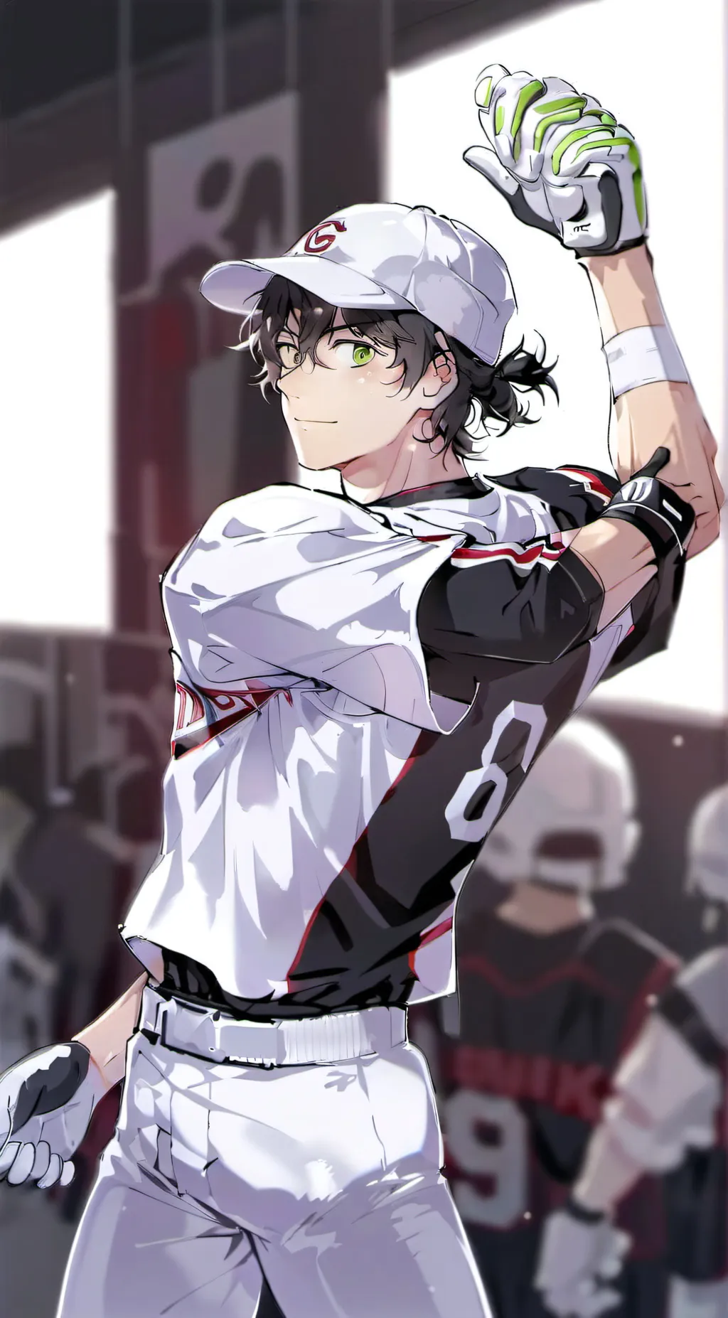ai character: Genzo Wakabayashi background