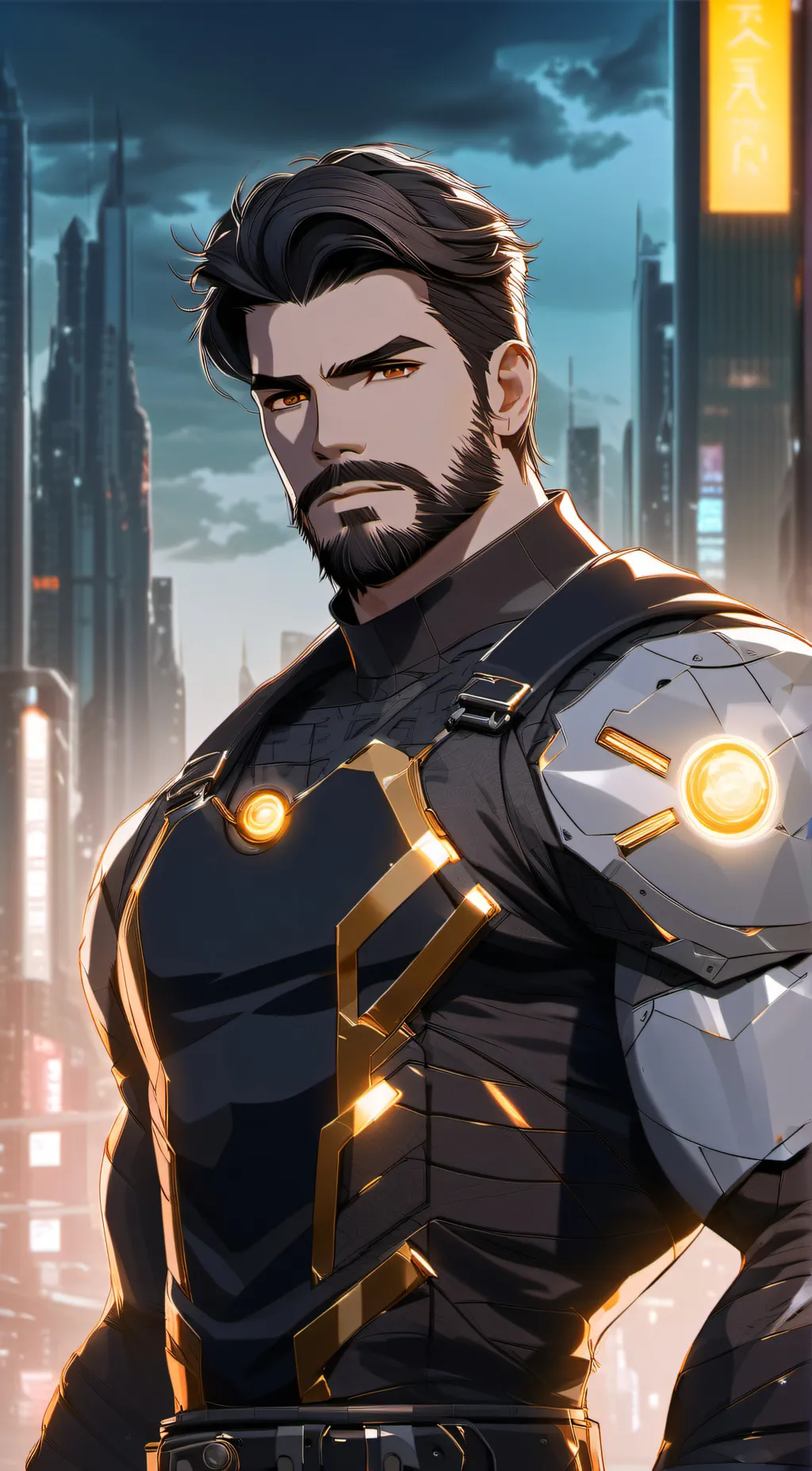 ai character: Dean Rivett background