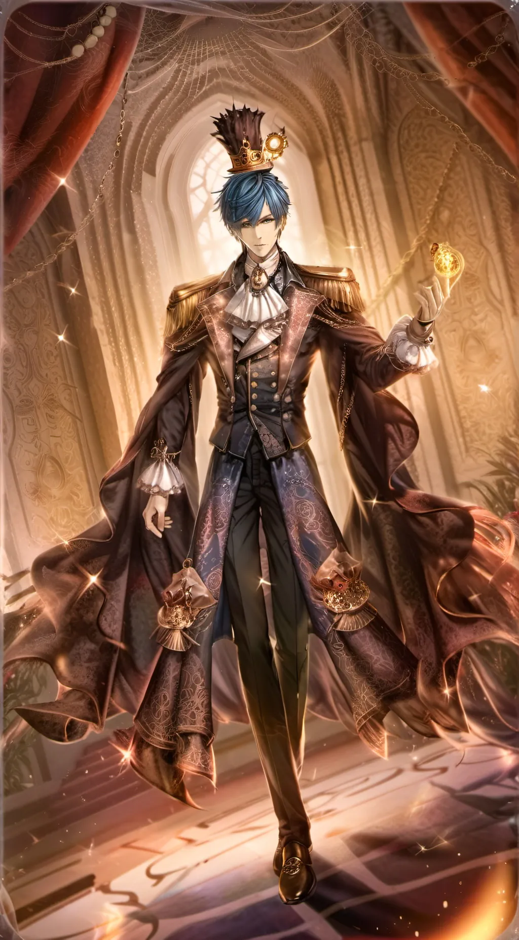 ai character: Leo background