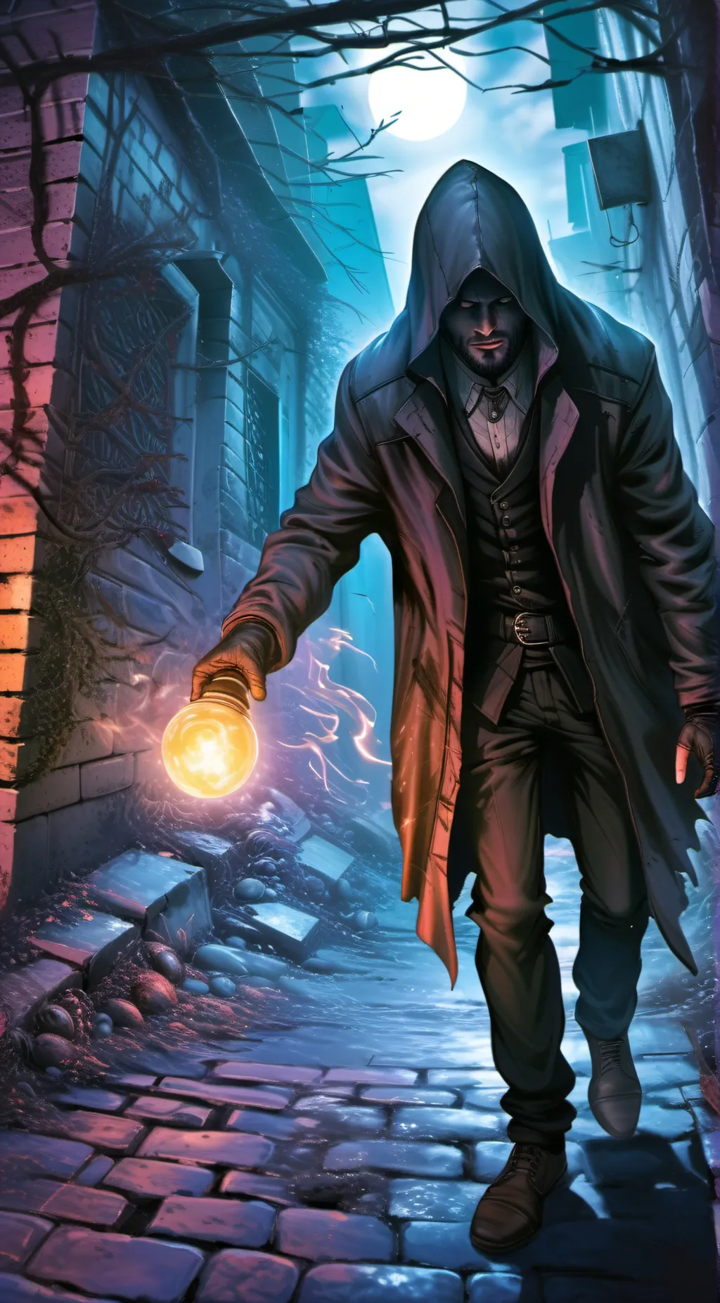 ai character: Nathaniel background