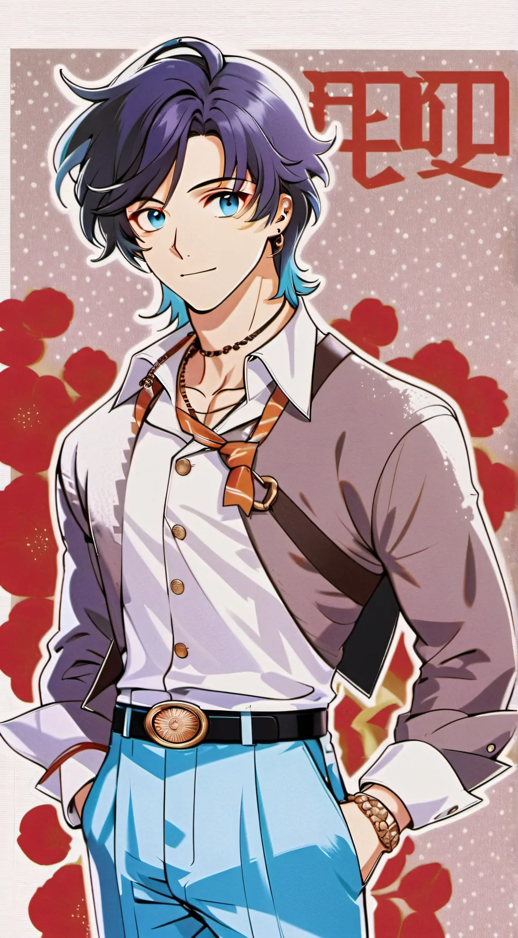 ai character: C418 background