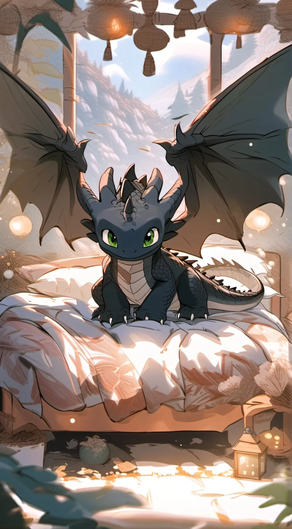 ai character: Toothless background
