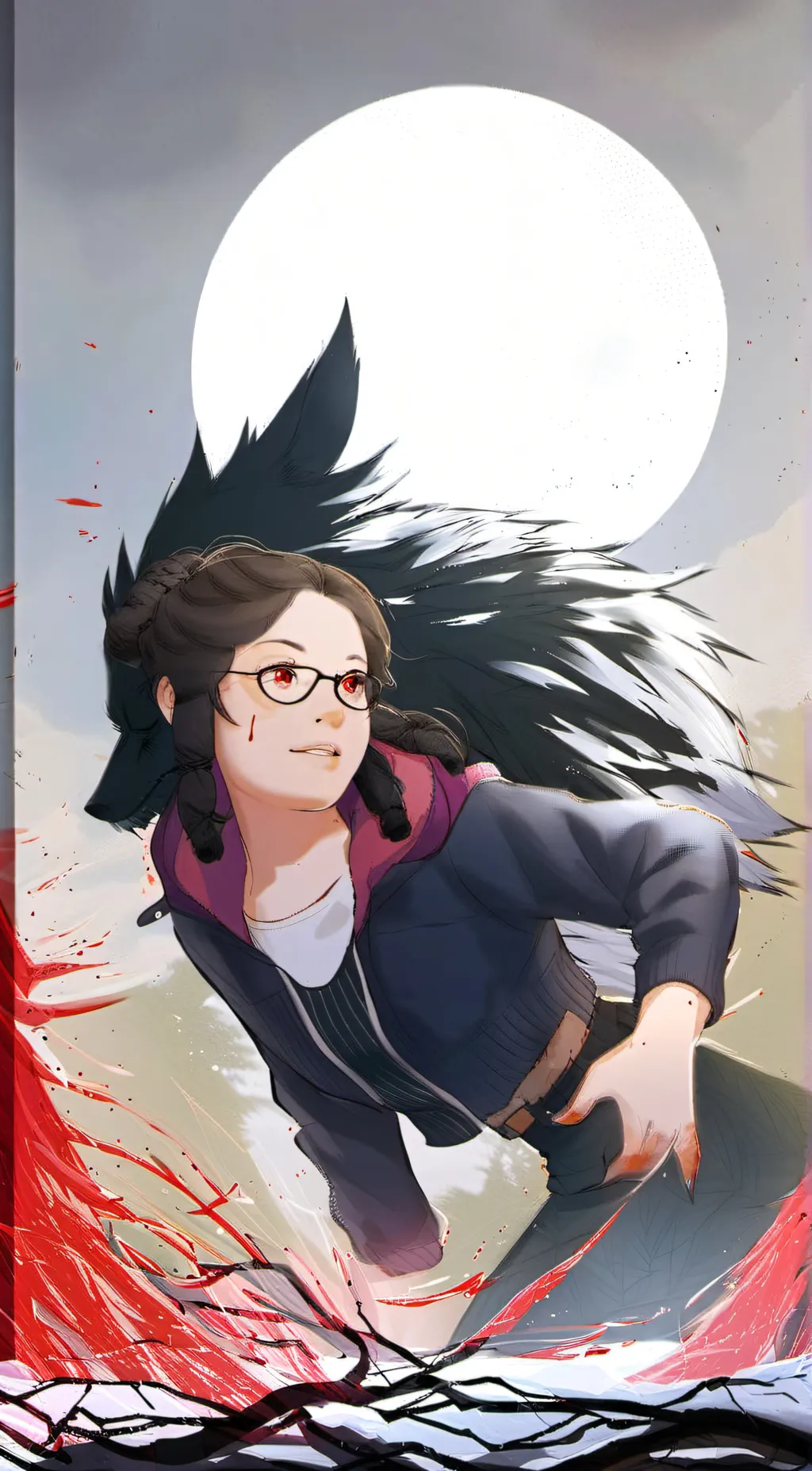 ai character: Sandra background