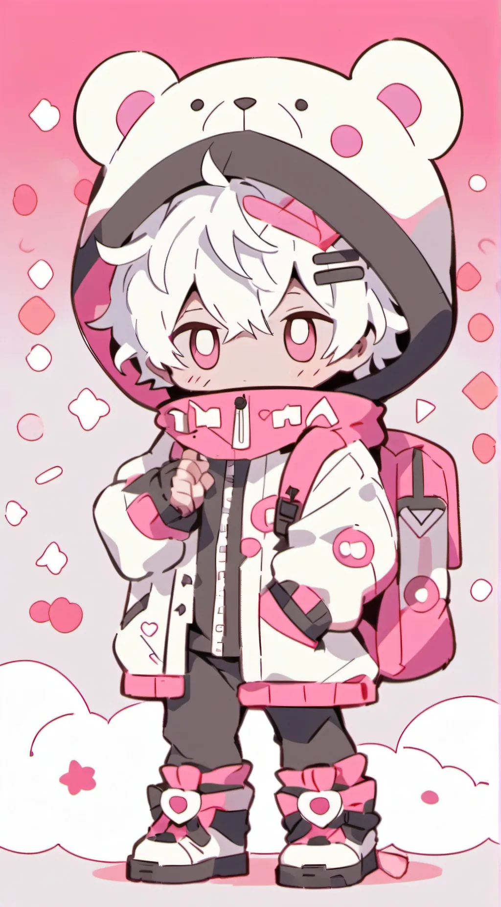 ai character: neko background