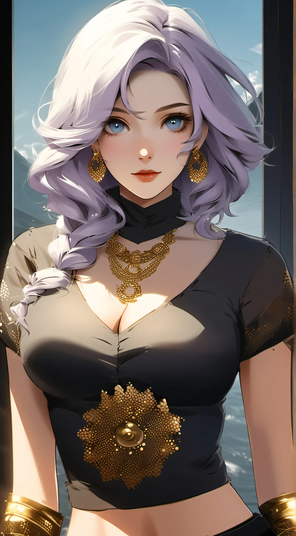 ai character: Nyx background