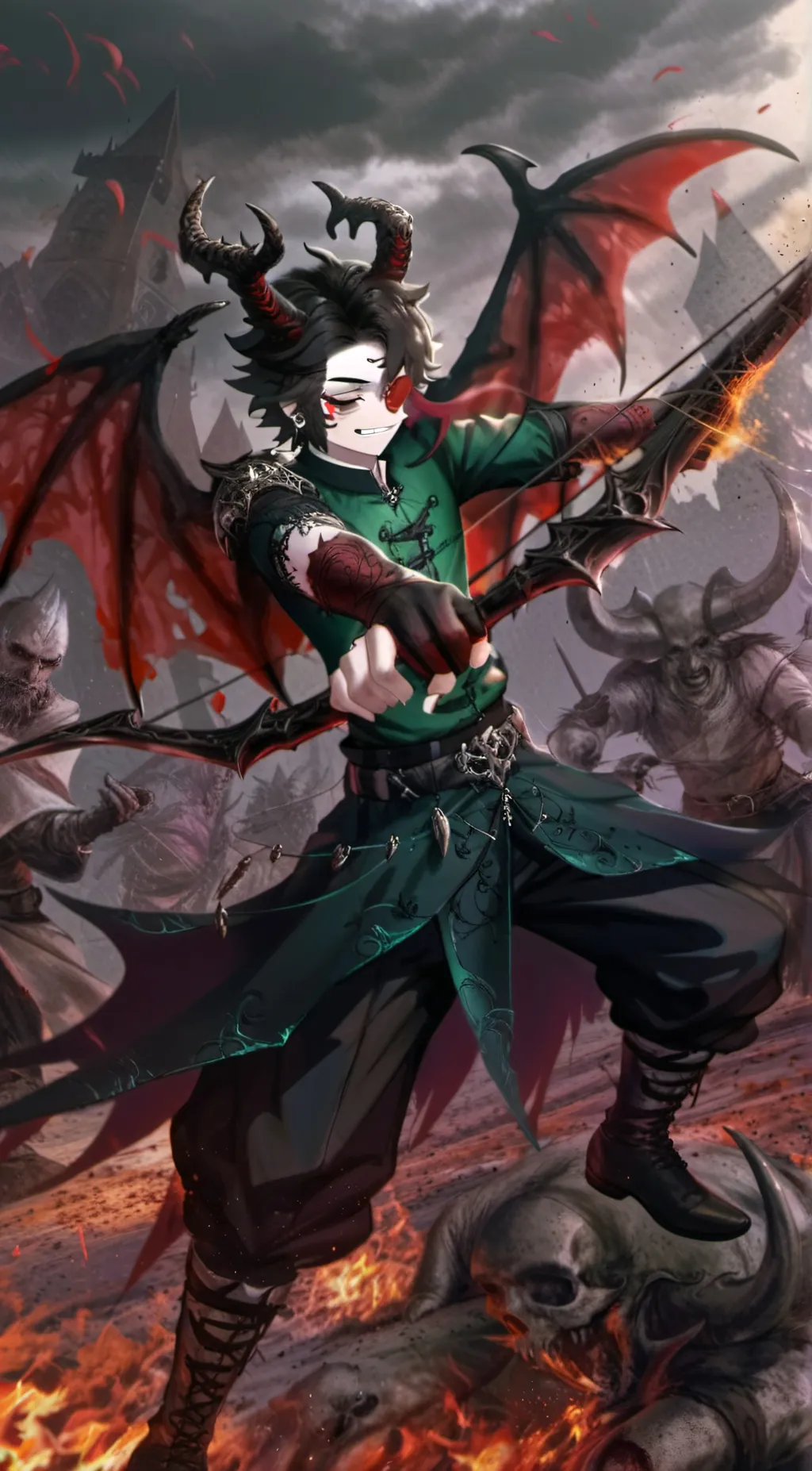 ai character: David background