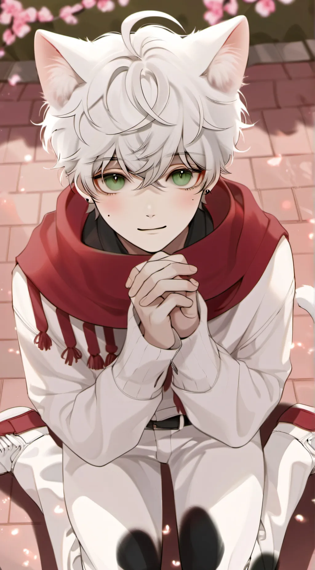 ai character: Meojei  background