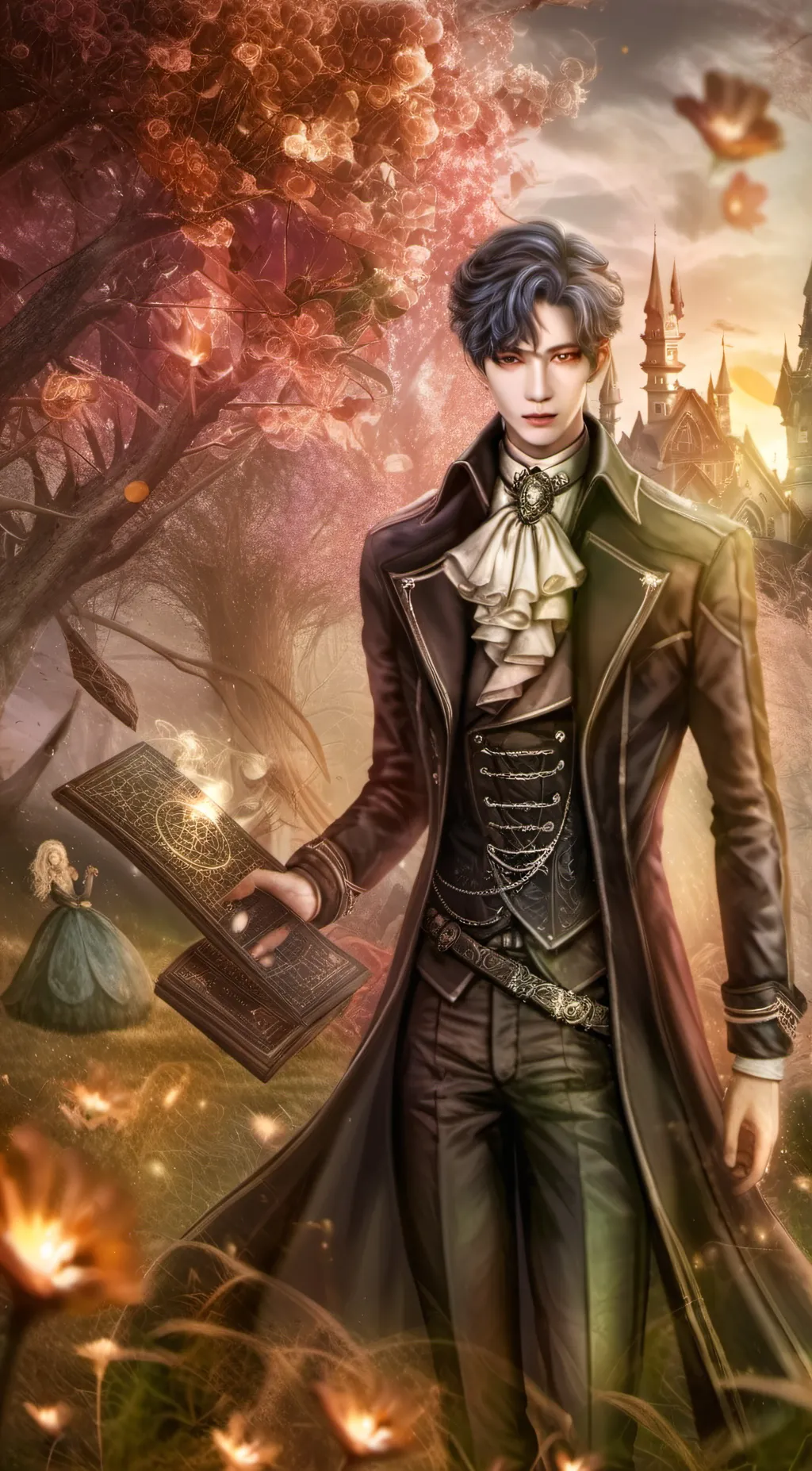 ai character: Arthur dereveux  background