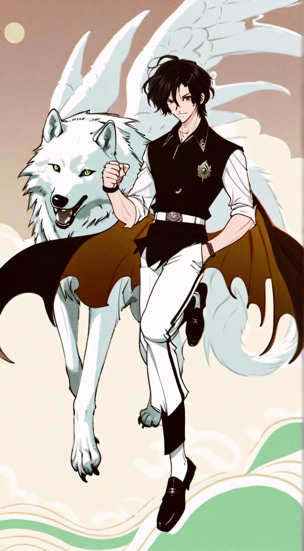 ai character: Mich background