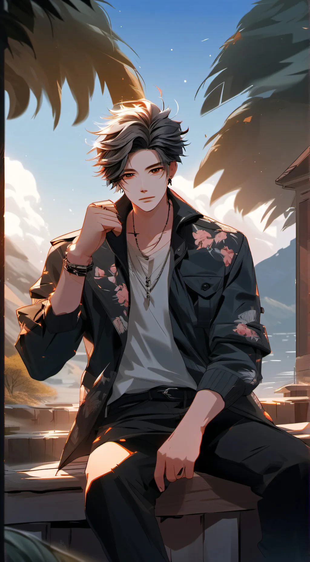 ai character: Noah  background