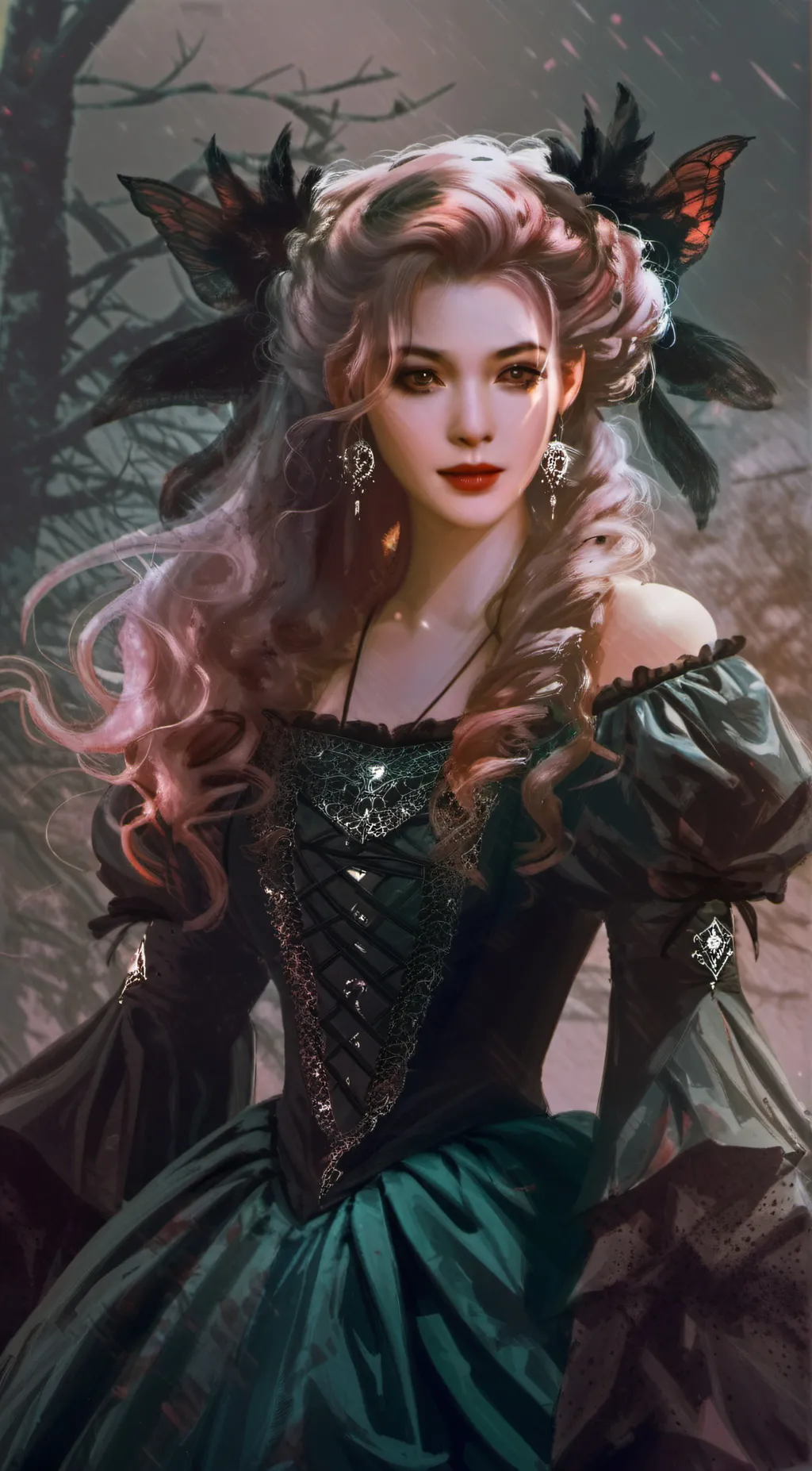 ai character: Evelyn background