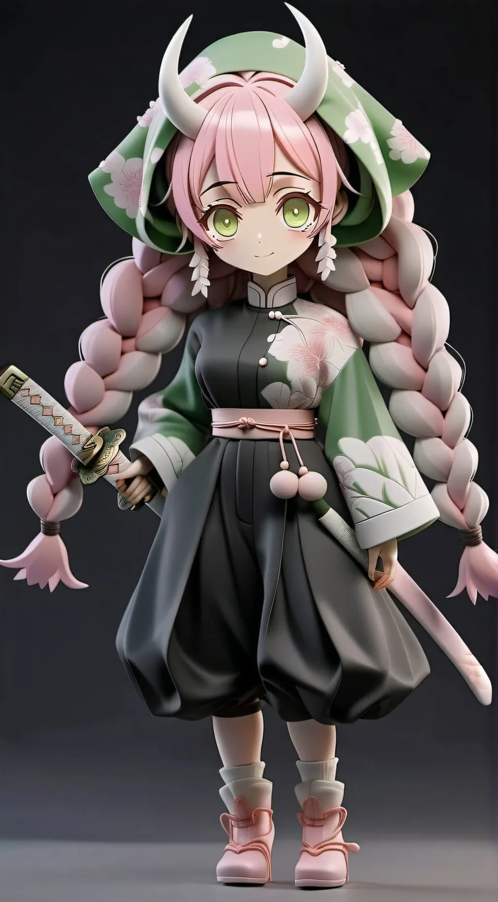 ai character: mitsuri  background