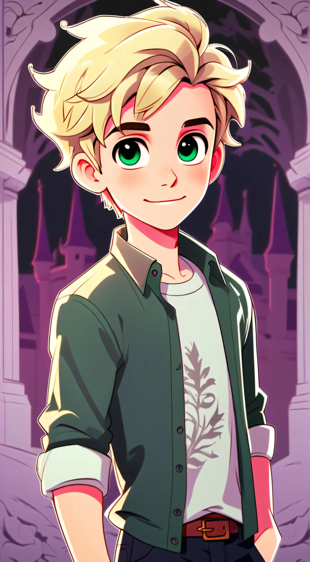 ai character: Ninjago background